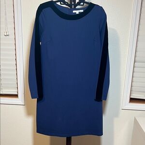 Boden Royal Blue Long Sleeve Dress